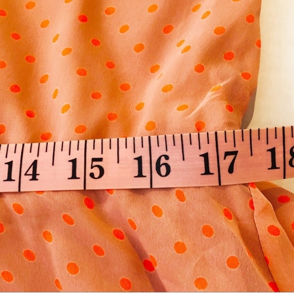 Soprano Cami Tank High Low Polka Dot Dress NWT Adjustable Straps Size M - Picture 7 of 9